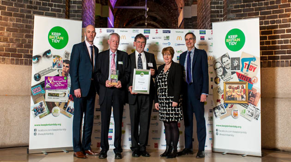 Parks volunteers wins top Green Flag Award Volunteer of the Year