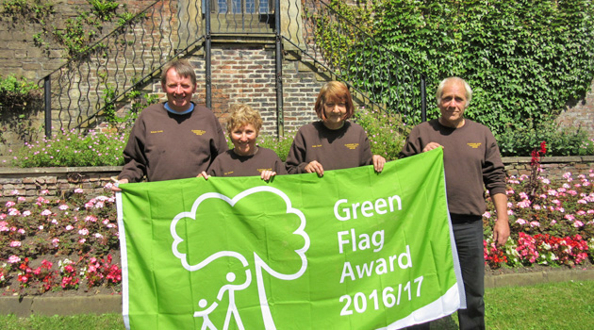 Clay House Park win Green Flag Award for the first time