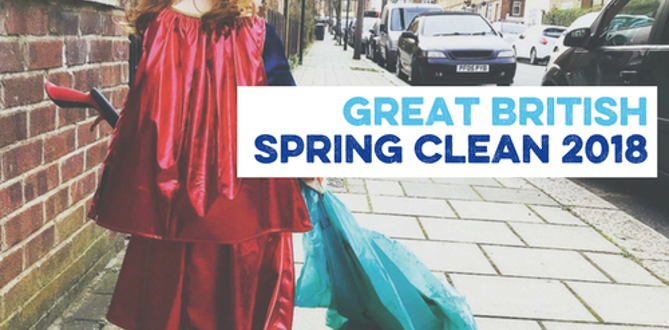 Thank you Great British Spring Clean-ers - Green Flag Award