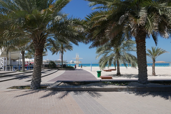 Abu Dhabi Corniche Beach Gardens, Abu Dhabi Municipality, United Arab Emirates