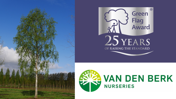 Green Flag Award partners with Van den Berk Nurseries for FREE TREE promotion!