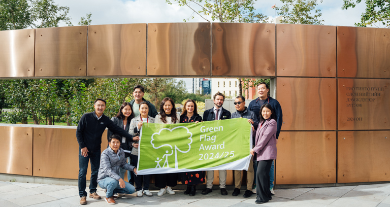 Mongolian site wins Green Flag Award with “stunning” Ulaanbaatar Park
